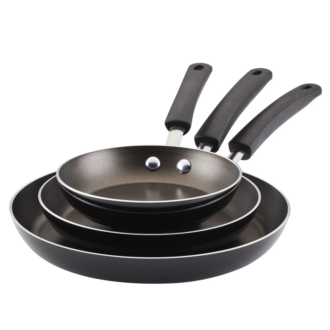3-Piece Nonstick Frying Pan Set