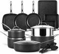 Granitestone 20 Pc Pots and Pans Set Non Stick Kitchen Cookware Set